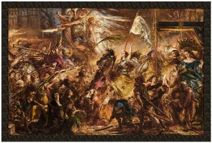 Naszywka Dziewica Orleańska Jan Matejko