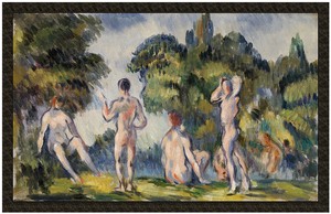 Naszywka Kąpiący się Paul Cezanne