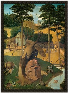 Naszywka Kuszenie św. Antoniego Hieronim Bosch