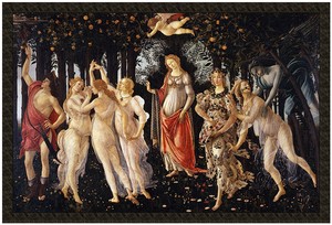 Naszywka La primavera (Wiosna) Sandro Botticelli