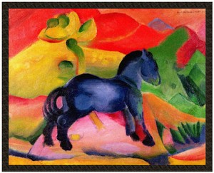 Naszywka Mały niebieski koń Franz Marc