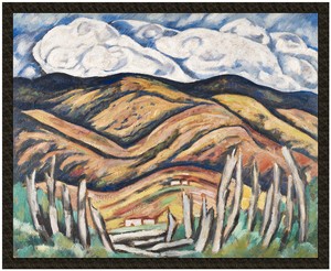 Naszywka Ostatni z Nowej Anglii — początek Nowego Meksyku Marsden Hartley