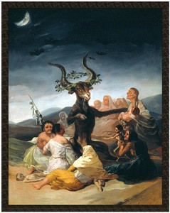 Naszywka Sabat czarownic Francisco Goya