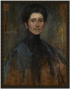 Naszywka Self-portrait (1906) Olga Boznańska