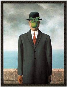 Naszywka Syn człowieczy René Magritte