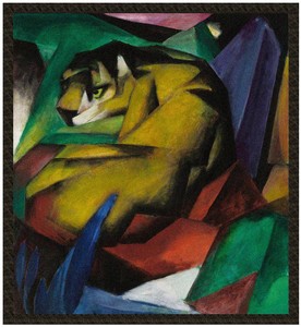 Naszywka Tygrys Franz Marc