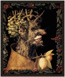 Naszywka Zima Giuseppe Arcimboldo