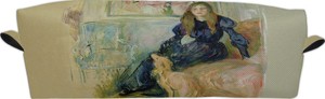 Piórnik Julie Manet i jej piesek Laërte Berthe Morisot