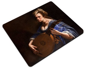 Podkładka Autoportret jako lutnistka Artemisia Gentileschi 36x29cm