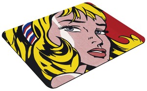 Podkładka Girl with Hair Ribbon Roy Lichtenstein 60x40cm