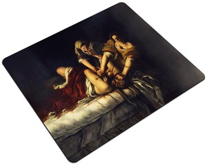 Podkładka Judyta odcinająca głowę Holofernesowi Artemisia Gentileschi 24x19cm