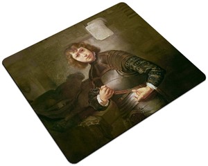 Podkładka Młody mężczyzna w złotej zbroi Rembrandt 24x19cm