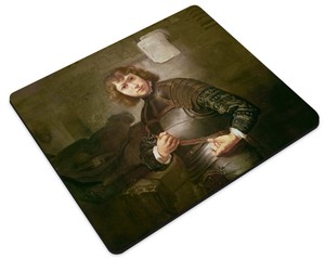 Podkładka Młody mężczyzna w złotej zbroi Rembrandt 36x29cm