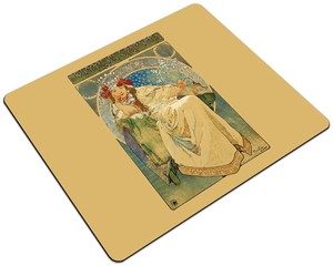 Podkładka Princess Hyacinth Alfons Mucha 24x19cm