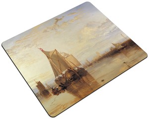 Podkładka Statek pasażerski Dort z Rotterdamu bez wiatru William Turner 24x19cm