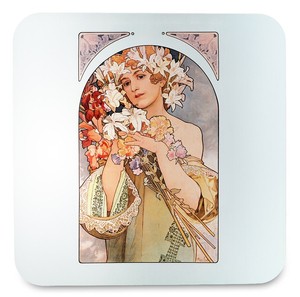 Podkładka pod kubek Kwiat Alfons Mucha