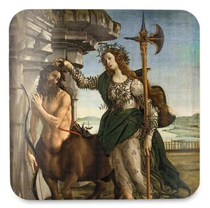 Podkładka pod kubek Pallas Atena i centaur Sandro Botticelli