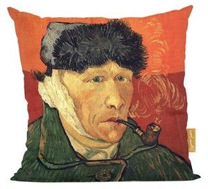 Poduszka Autoportret z zabandażowanym uchem Vincent Van Gogh