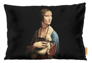 Poduszka Dama z gronostajem Leonardo da Vinci