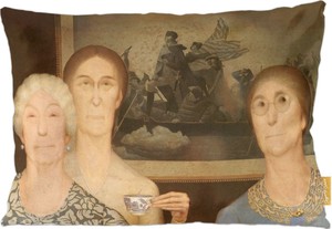 Poduszka Daughters of Revolution Grant Wood