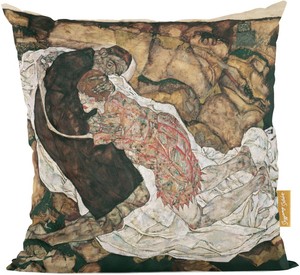 Poduszka Death and the Maiden Egon Schiele