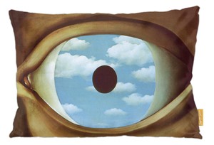 Poduszka Fałszywe lustro René Magritte