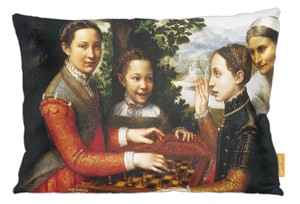 Poduszka Gra w szachy Sofonisba Anguissola