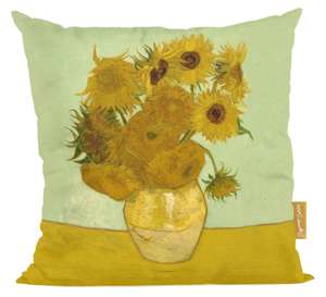 Poduszka Martwa natura: wazon z piętnastoma słonecznikami Vincent Van Gogh