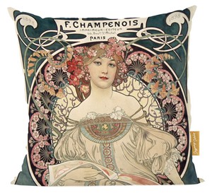 Poduszka Rozmarzenie Alfons Mucha