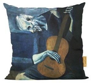 Poduszka Stary gitarzysta Pablo Picasso