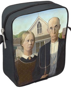 Torba listonoszka American Gothic Grant Wood