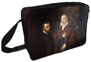 Torba na ramię Bernardino Campi malujący Sofonisbę Anguissolę Sofonisba Anguissola