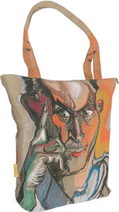 Torba na ramię shopper Autoportret, 1918 Witkacy