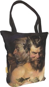 Torba na ramię shopper Dwóch satyrów Peter Paul Rubens