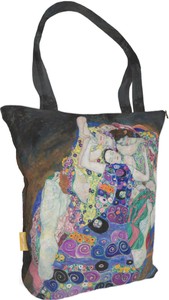 Torba na ramię shopper Dziewica Gustav Klimt