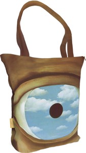 Torba na ramię shopper Fałszywe lustro René Magritte