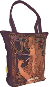 Torba na ramię shopper Job Alfons Mucha