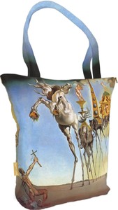 Torba na ramię shopper Kuszenie św. Antoniego Salvador Dali