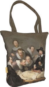 Torba na ramię shopper Lekcja anatomii doktora Tulpa Rembrandt