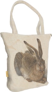 Torba na ramię shopper Młody zając Albrecht Dürer