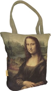 Torba na ramię shopper Mona Lisa Leonardo da Vinci