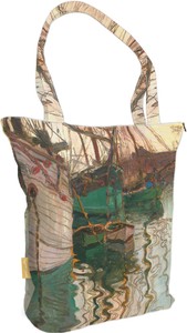 Torba na ramię shopper Port w Trieście Egon Schiele