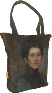 Torba na ramię shopper Self-portrait (1906) Olga Boznańska